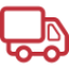 Red truck icon